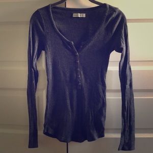 Abercrombie & Fitch Long Sleeve Henley